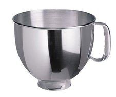 KitchenAid 5-Quart Stainless Steel Replacement Bowl Fits Artisan ksm150ps Models