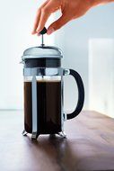 YAMO Premium Coffee French Press - French Press Coffee Maker - French Coffee Press 8 Cup (1 liter, 34 oz), Chrome N2