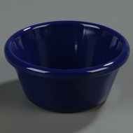 Carlisle 4312660 SAN Smooth Ramekin, 6 oz Capacity, 1.80" x 3.90", Cobalt Blue (Case of 48) N7