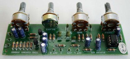 Tone Control Stereo for Power Amplifier Electronic Circuit Kit : FA626 N2