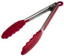 9inch Stainless Steel Utensils Kitchen Tongs Food Clip With Silicone Rubber Tip Bakeware Tools Baking Accessories N4