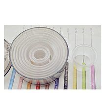 Anyana 9pcs set Circle Plastic Cookie Cutter Cake Mould Tool Kitchen Tool Sugar Paste Baking Mould Cookie Pastry