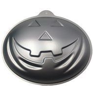 Funshowcase Halloween Pumpkin Metal Cake Tin Novelty Pastry Baking Pan