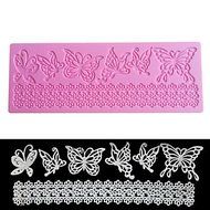 Y&amp;XL&amp;H Silicone 3D Butterfly Design Mold Cookware Dining Bar Non-Stick Cake Decorating Fondant Soap Mold SugarCraft N4