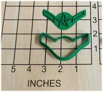 US Air Force Airman Cookie Cutter and Stamp #1054 N2