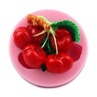 Y&amp;XL&amp;H Cherry Fondant Cake Cake Chocolate Silicone Molds,Decoration Tools Bakeware N3