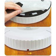 2 Sets Wireless Home Robotic Smart Auto Cleaner Robot with 30 Pcs Microfiber Tissue Remove Dust Cleaning Helper... N5