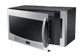 Samsung ME21F606Over-The-Range Microwave with Sensor Cooking, 2.1 Cubic Feet N3