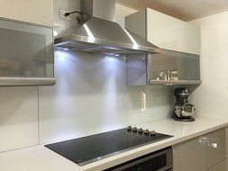 La Cuisine 36" LOH8203-9025 European Style Wall Mount Stainless Steel Ductless vent less Range Hood Vent W/ Free... N4