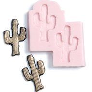 Small Cactus Silicone Mold Chocolate, Fondant, Candy, Resin, Clay, Flexible and Easy to Use. N5