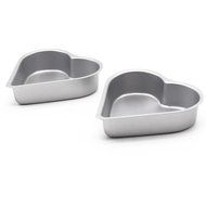 Wenwins Heart shaped cake Novelty Cake Pans tart pan(3-pack) N4