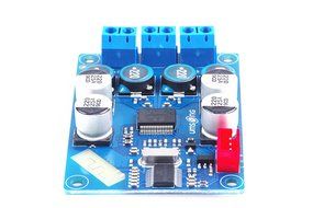 XINY 25W+25W TDA7492P Bluetooth stereo audio receiver digital amplifier board with AUX external audio input N2