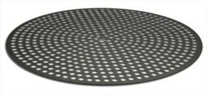 Lloyd Pans Quik-Disk, Pre-Seasoned PSTK, Anodized Aluminum 14 Inch Perforated Pizza Disk Case of 12