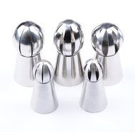 YOUKEE New Arrival 5pcs/set Unique Sphere Ball Design Russian Icing Piping Nozzles Cake Decoration Decor Tips... N5