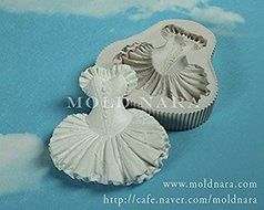Handmade Silicone Mold /Cake Decoration Mould/ballerina Suit Mold 99787-8866qw N2