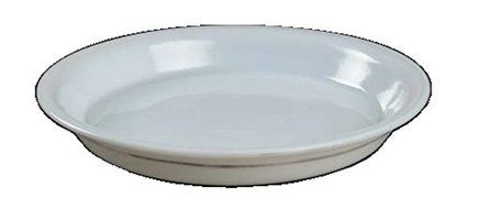 Corning Ware / Pyrex Opal Milkglass Pie Baking Plate ( 10 1/2" Dia ) ( 210 )