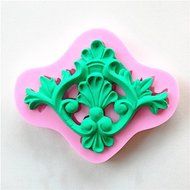 Wocuz W0596 Decoration Flower Lace Pattern Fondant Chocolate Candy Making Mold Small Pastry Mould Cake Decorating... N2