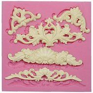Sher European Lace Silicone Mold For Fondant Cake Decoration N2