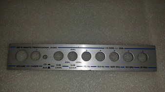 MMATS AUDIO EQUALIZER MP-5 FACEPLATE ONLY