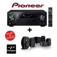 Pioneer VSX-1124 7.2-Channel Network A/V Receiver (Black) + Paradigm Cinema 100 CT
