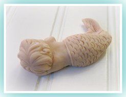 Mold Baby Mermaid 3 Inch Soft Silicone Mold N4