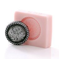 Western Button Concho Silicone Mold Easy to use with Chocolate, Fondant, Candy, Resin, Polymer Clay, Metal Clay...