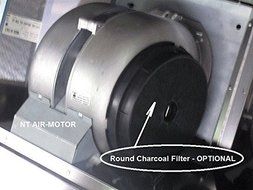 NT AIR Island Range Hood Stainless Steel KA-140-NT-AIR-48 N3