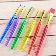 Y&amp;XL&amp;H 6PCS Artist Brushes Fondant Color Pen Colorful Marker Toner Paint Stroke N3