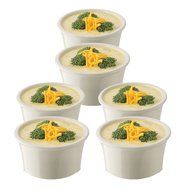 Libbey 18-Piece Just Baking Ceramic Crock Set, White N4