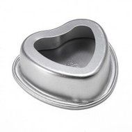 Aluminum Alloy Love Heart Shaped Cake Pan Biscuit Baking Mold 3 Sizes N3