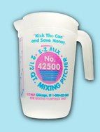 E-Z Mix EMX-42500 2.5-Quart Mixing Pitcher, Box Of 10