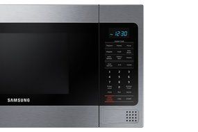 Samsung Counter Top Microwave, 1.1 Cubic Feet, Black with Mirror Finish N5