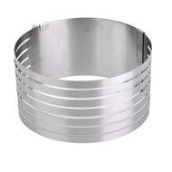 Adjustable 6-8 Inch Mousse Layered Cake Mold Baking Ring N3