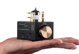 Nobsound NS-02E Vacuum Tube Headphone Amplifier Stereo HiFi Earphone Pre-Amp DIY (Black) N2