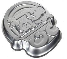 Aluminum Alloy Animal Cake Mould / Cake Pan, Creative Cartoon Design