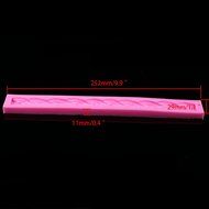 Whosee Style#4 3D Silicone Mold Fondant Cake Chocolate Decor Baking Mold Random Color N38