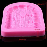 Whosee Style#4 3D Silicone Mold Fondant Cake Chocolate Decor Baking Mold Random Color N39