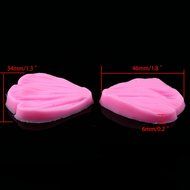 Whosee Style#4 3D Silicone Mold Fondant Cake Chocolate Decor Baking Mold Random Color N40