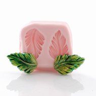 Silicone Mold Small Leaf Food Safe Fondant, Chocolate, Candy, Resin, Polymer Clay Mold N3