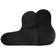 GU Angqi Black Adjustable Gym Sports Single Shoulder Brace Support Strap Wrap Bandage N3