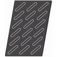 Matfer Bourgeat Silicone Silform, Eclair Baking Molds, 18 Cups 337002