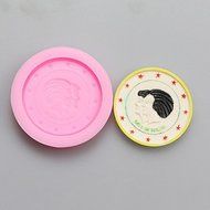 Y&amp;XL&amp;H Commemorative Version Of The Head Shape Chocolate Silicone Molds,Cake Molds,Soap Molds,Decoration Tools...