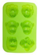 Silicone Animal Faces Mold/tray - Good for Baking, Cooking and Molding!!!