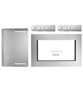 Kitchenaid 30&quot; Stainless Steel Built-In Microwave Oven Trim Kit