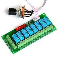 Electronics-Salon Balanced Four Stereo Audio Signal Input Selector Relay Module. N4