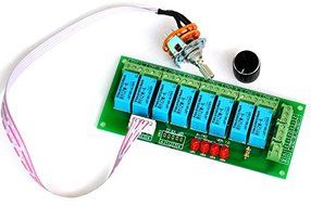 Electronics-Salon Balanced Four Stereo Audio Signal Input Selector Relay Module. N5