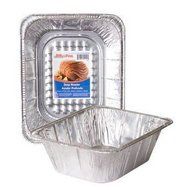 25 Packs Deep Foil Roaster Pans 11.75 By 9.3 By 4 N2