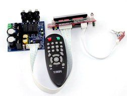 PGA2311 LCD Volume Remote Control Preamp for 3 Channel Input Preamplifi​er Board N3