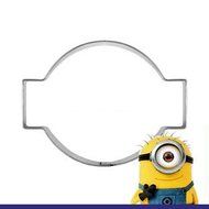 Anyana 3 pcs set Minions Stainless Steel Cookie Cutter Cake Mould Tool Kitchen Tool Sugar Paste Baking Mould Cookie... N4