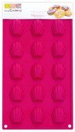 ScrapCooking Silicone Madelines Mold, Mini